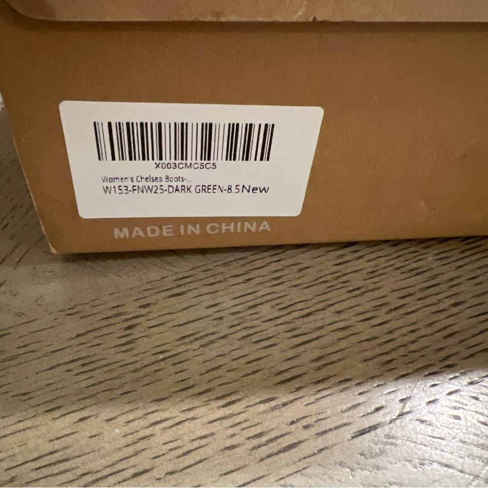 Anjoufemme Women’s Chelsea Boots Size 8.5 - Picture 5 of 6